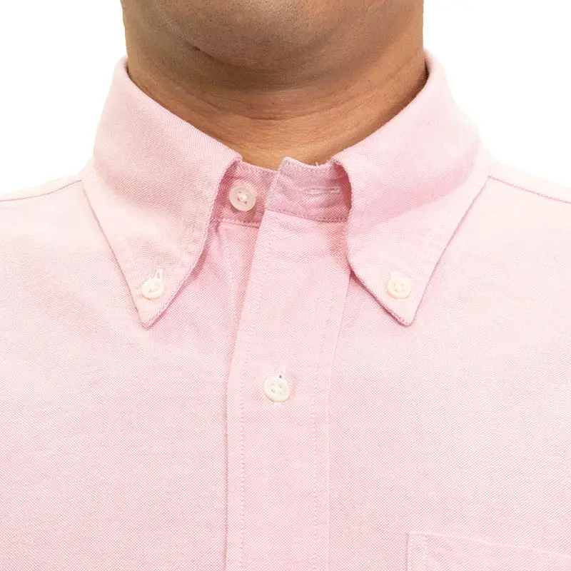 シャツ カジュアルシャツ オックスフォードシャツ ボタンダウン ピンク