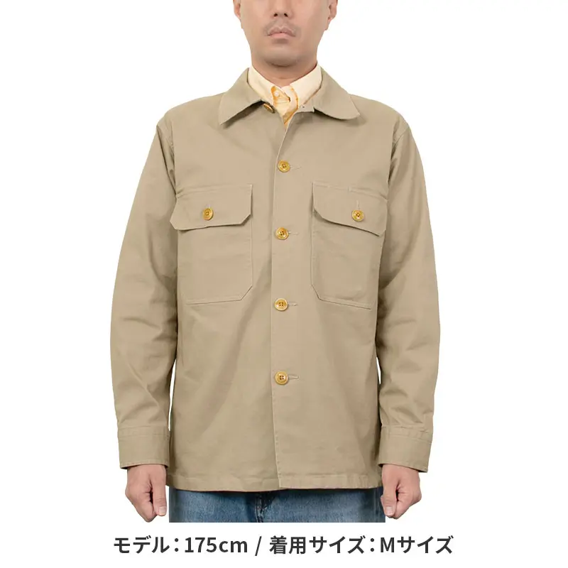 CPOジャケット カジュアル アメトラ アイビー ベージュ メンズ CHOYA