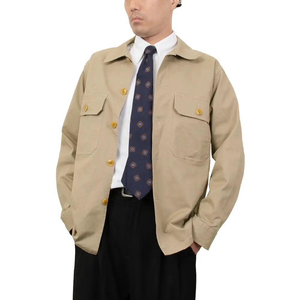 CPOジャケット カジュアル アメトラ アイビー ベージュ メンズ CHOYA