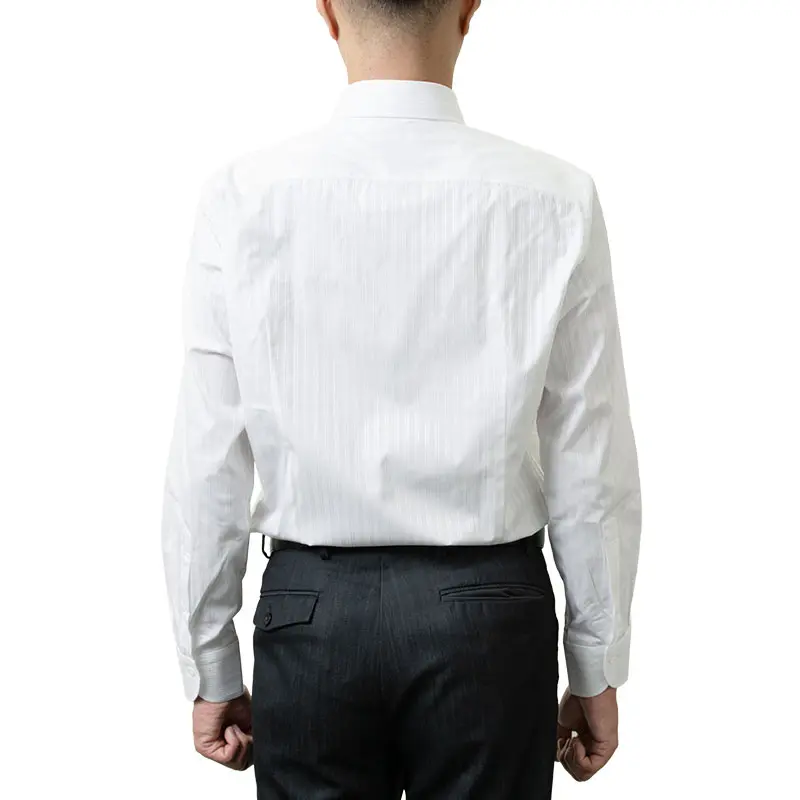 ワイシャツ ストライプ ホワイト ドビー CHOYA1886｜CHOYA SHIRT