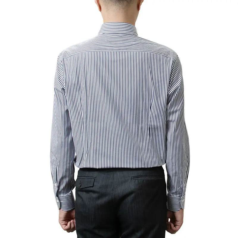 ワイシャツ ストライプ ネイビー CHOYA1886｜CHOYA SHIRT（チョーヤ