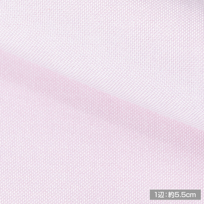 綿 55% ポリエステル 45%｜形態安定 パターンオーダーシャツ 無地ピンク