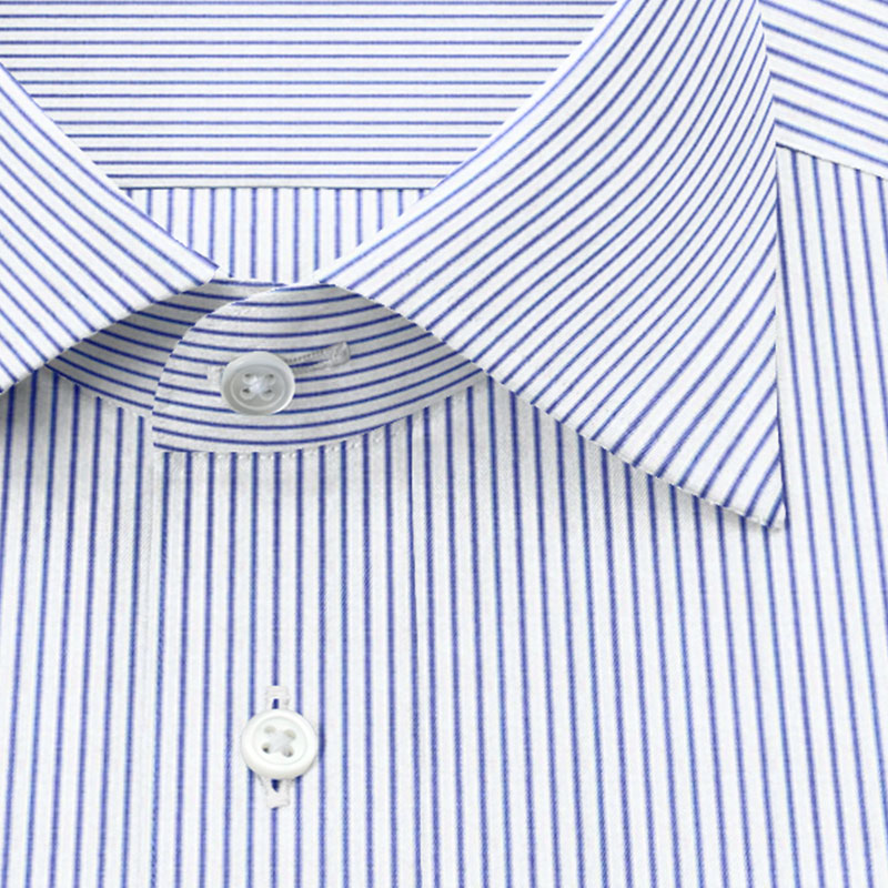 綿 50% ポリエステル 50%｜形態安定 パターンオーダーシャツ 濃紺