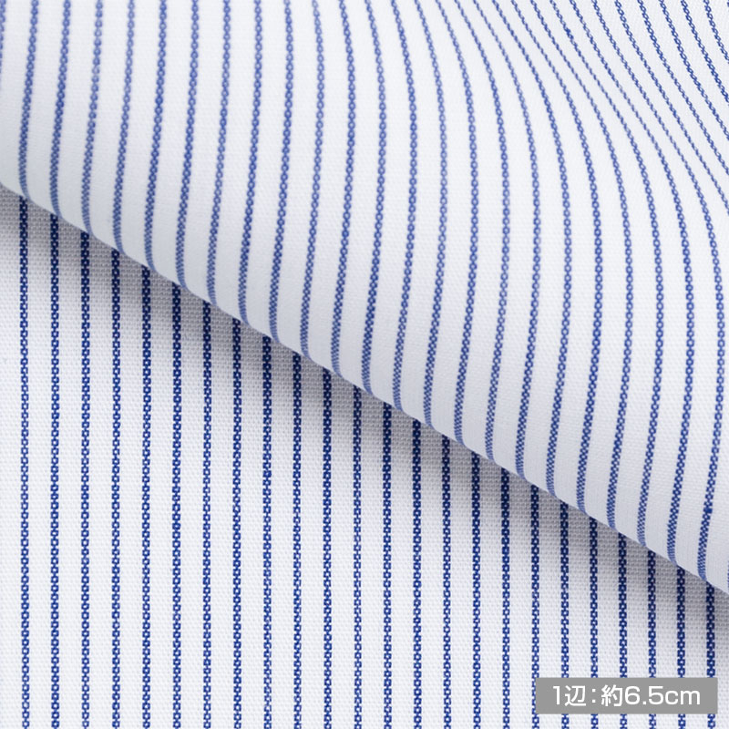 綿 50% ポリエステル 50%｜形態安定 パターンオーダーシャツ 濃紺
