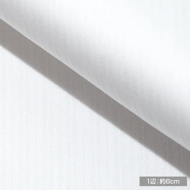 綿：100%｜パターンオーダーシャツホワイト