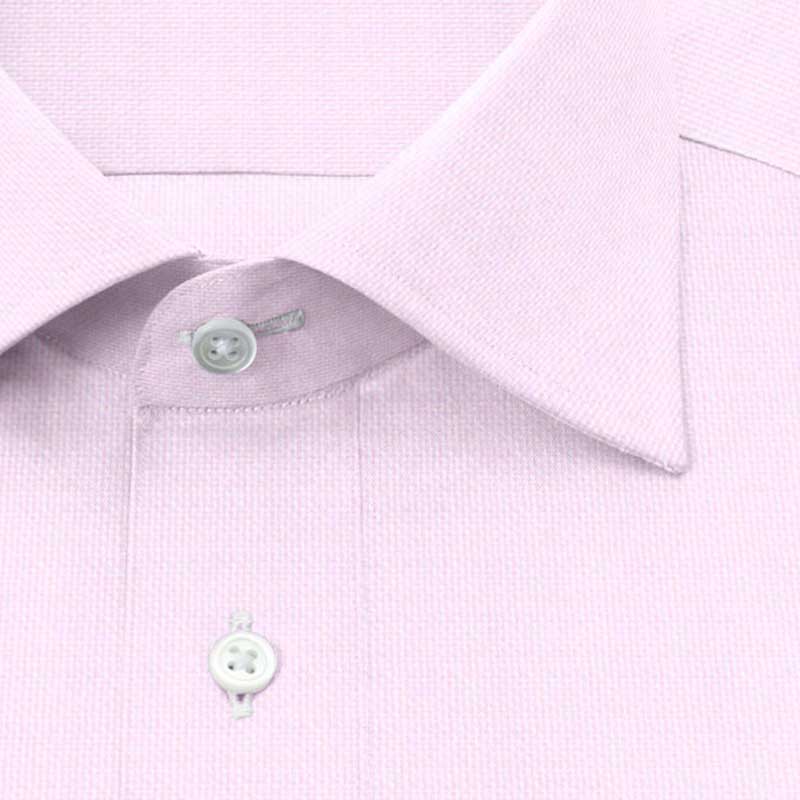 綿 100%｜形態安定 パターンオーダーシャツ ピンク