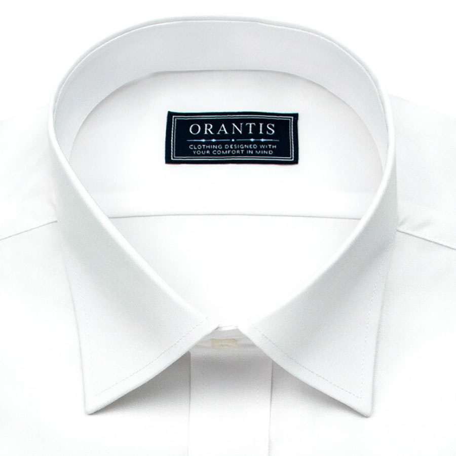 ORANTIS 長袖レギュラーカラー ホワイト ワイシャツ SBTrecommend