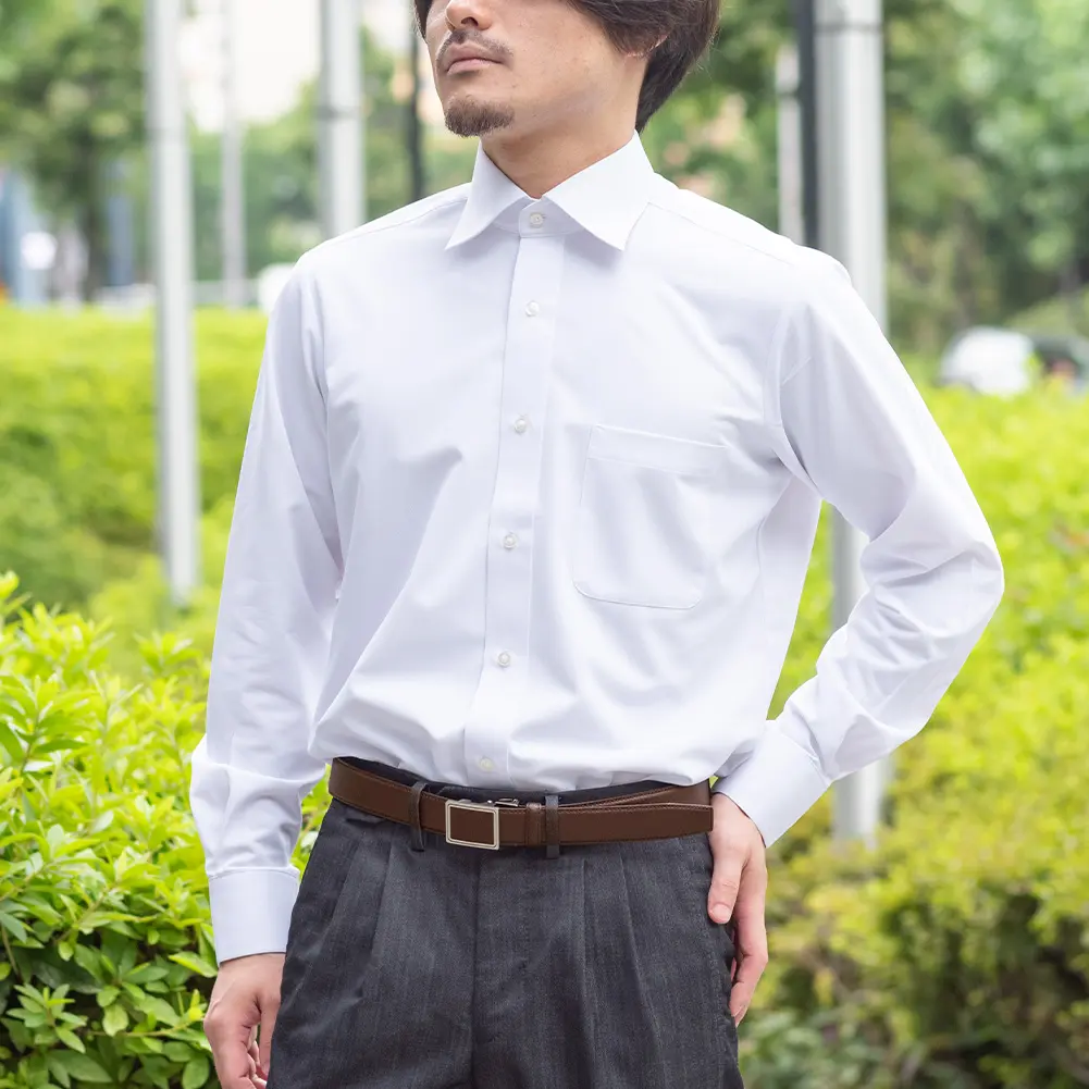 メンズ ベルト ビジネスベルト 播州レザー 男性 紳士 ブラック チョコ 黒 茶 牛革 合成皮革 ビジネス 就活 リクルート 父の日 プレゼント ギフト（ラッピング不可）