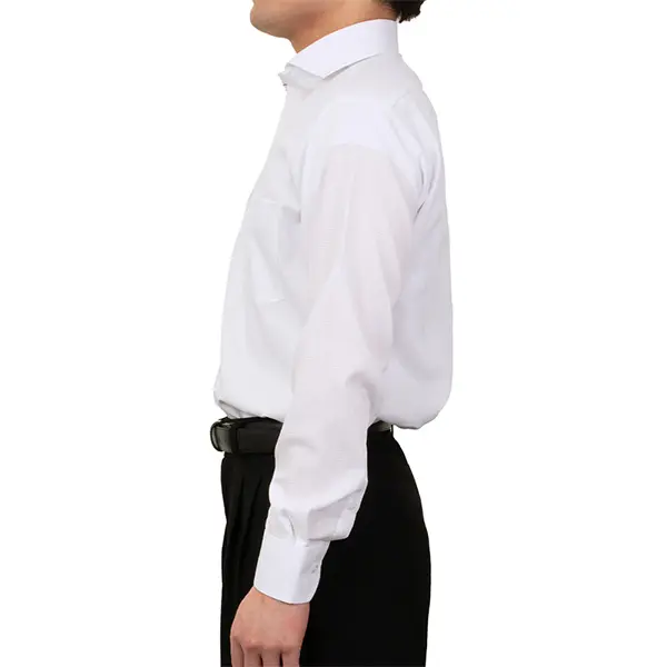 ワイシャツ チェック グレー ドビー AgFresh 防臭 抗菌 CYGNUS｜SHIRT