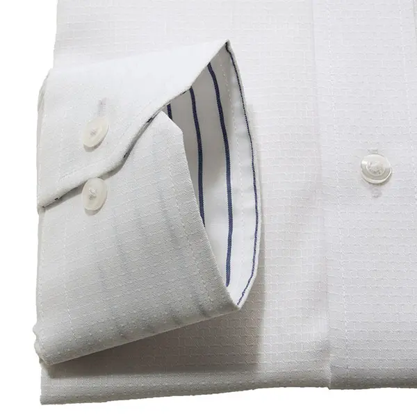 ワイシャツ チェック グレー ドビー AgFresh 防臭 抗菌 CYGNUS｜SHIRT