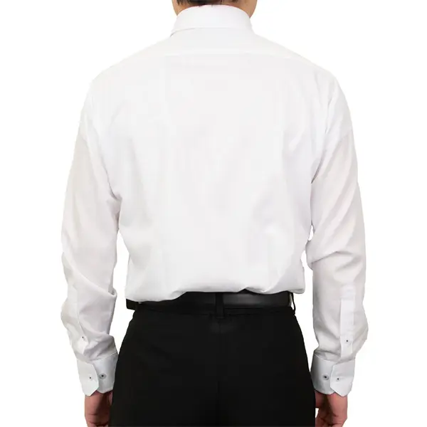 ワイシャツ 総柄 ホワイト ドビー AgFresh 防臭 抗菌 CYGNUS｜SHIRT