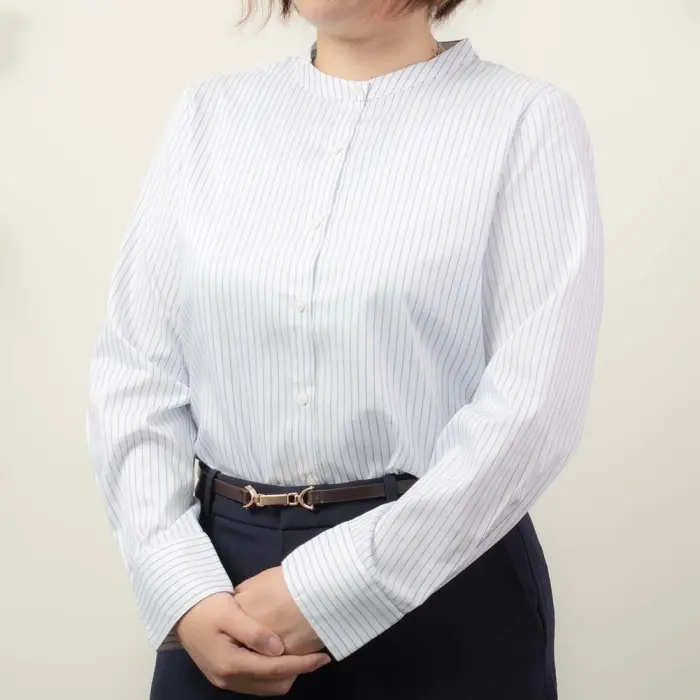 吸放湿性、UVカット、透け防止、ウォッシャブル形態安定 レディース、シャツ、ONでもOFFでも着こなせます