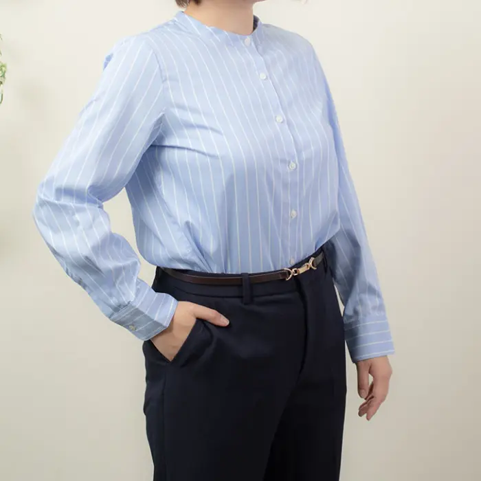 吸放湿性、UVカット、透け防止、ウォッシャブル形態安定 レディース、シャツ、ONでもOFFでも着こなせます