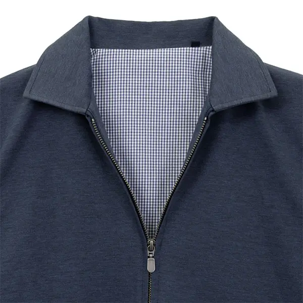 ストレッチ イージーケア ジャケット ネイビー 吸水速乾 アルティマ