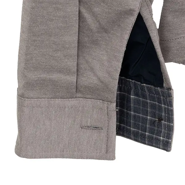 ストレッチ イージーケア ジャケット グレー アルティマ 家庭洗濯可能