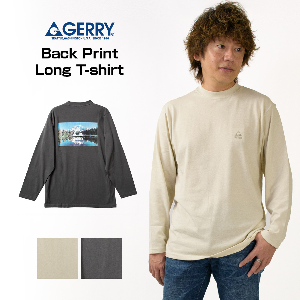 【AMERICANA/アメリカーナ】 BACK PRINT ロングTシャツ