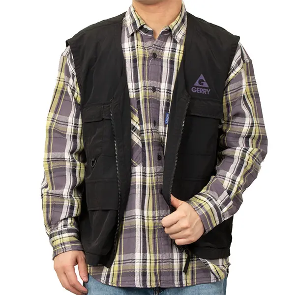 NGE102ビックシルエットヘビーツイルシャツ NGF306ナイロンベスト