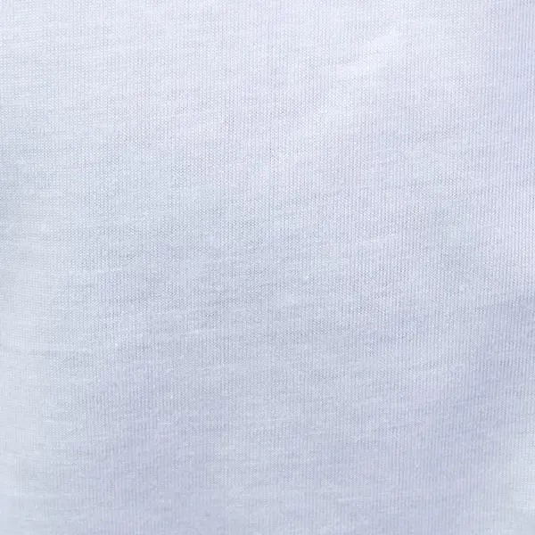 千鳥ドビー 胸ポケット付き クルーネック ホワイト Tシャツ（ラッピング不可）