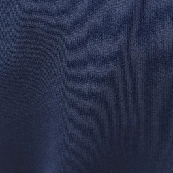 千鳥ドビー 胸ポケット付き クルーネック ネイビーTシャツ（ラッピング不可）