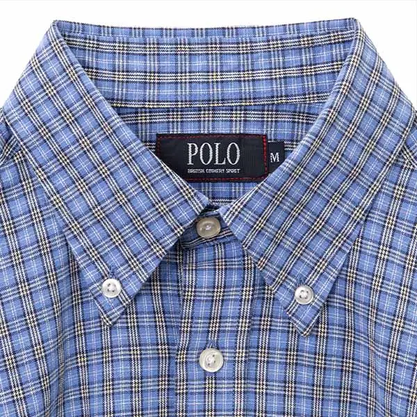 POLO BCS ポロビシーエス 長袖 カジュアルシャツ コットンリネン