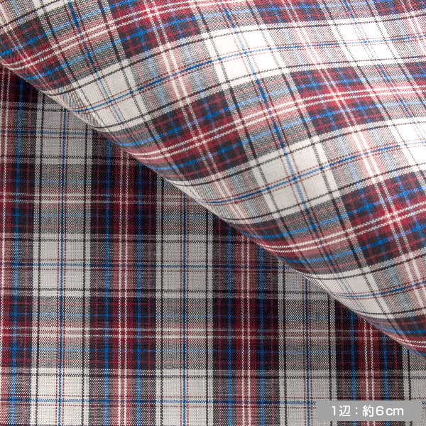 綿 100%｜ パターンオーダーシャツ 赤 × 濃紺｜SHIRTYS | 【公式】YAMAKI オンラインショップ <<ワイシャツの山喜>>