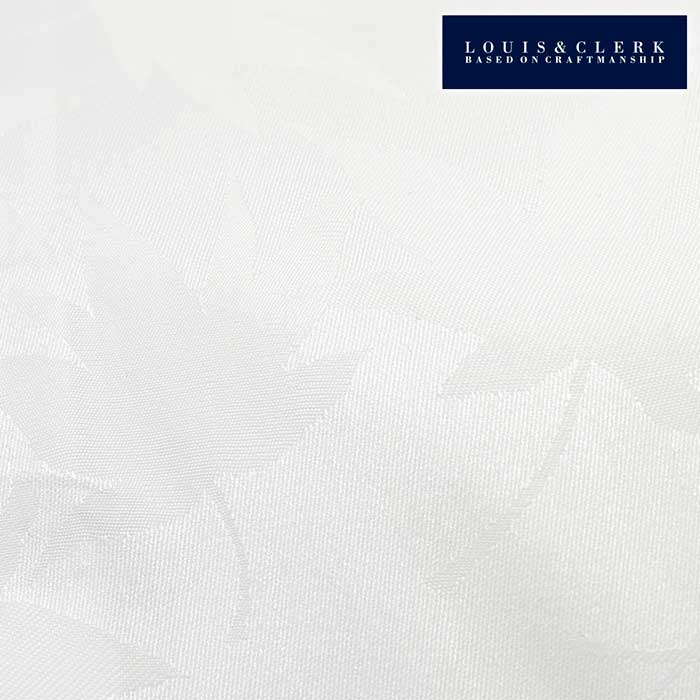 Louis&Clerk(ルイス＆クラーク) 長袖ボタンダウン ホワイト ワイシャツ【OUTLETS】