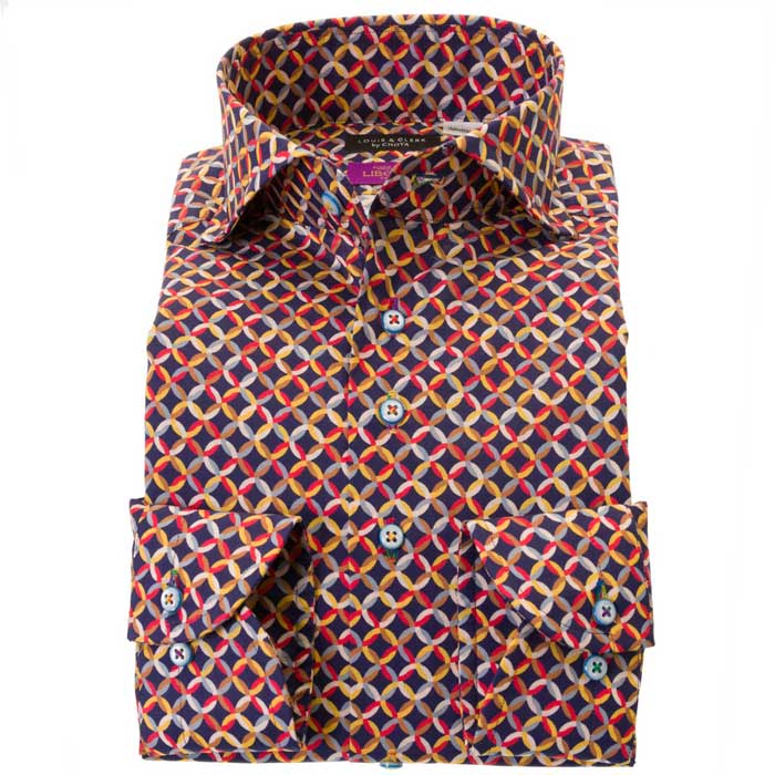 LOUIS&CLERK（ルイス＆クラーク）長袖カッタウェイ ワイシャツ【OUTLETS】