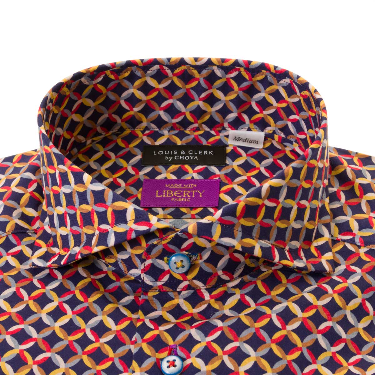 LOUIS&CLERK（ルイス＆クラーク）長袖カッタウェイ ワイシャツ【OUTLETS】