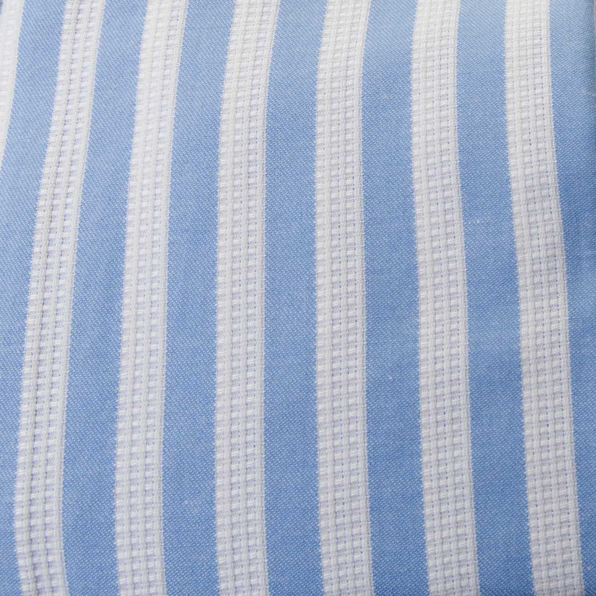 LOUIS&CLERK（ルイス＆クラーク）長袖ボタンダウン ブルー ワイシャツ【OUTLETS】