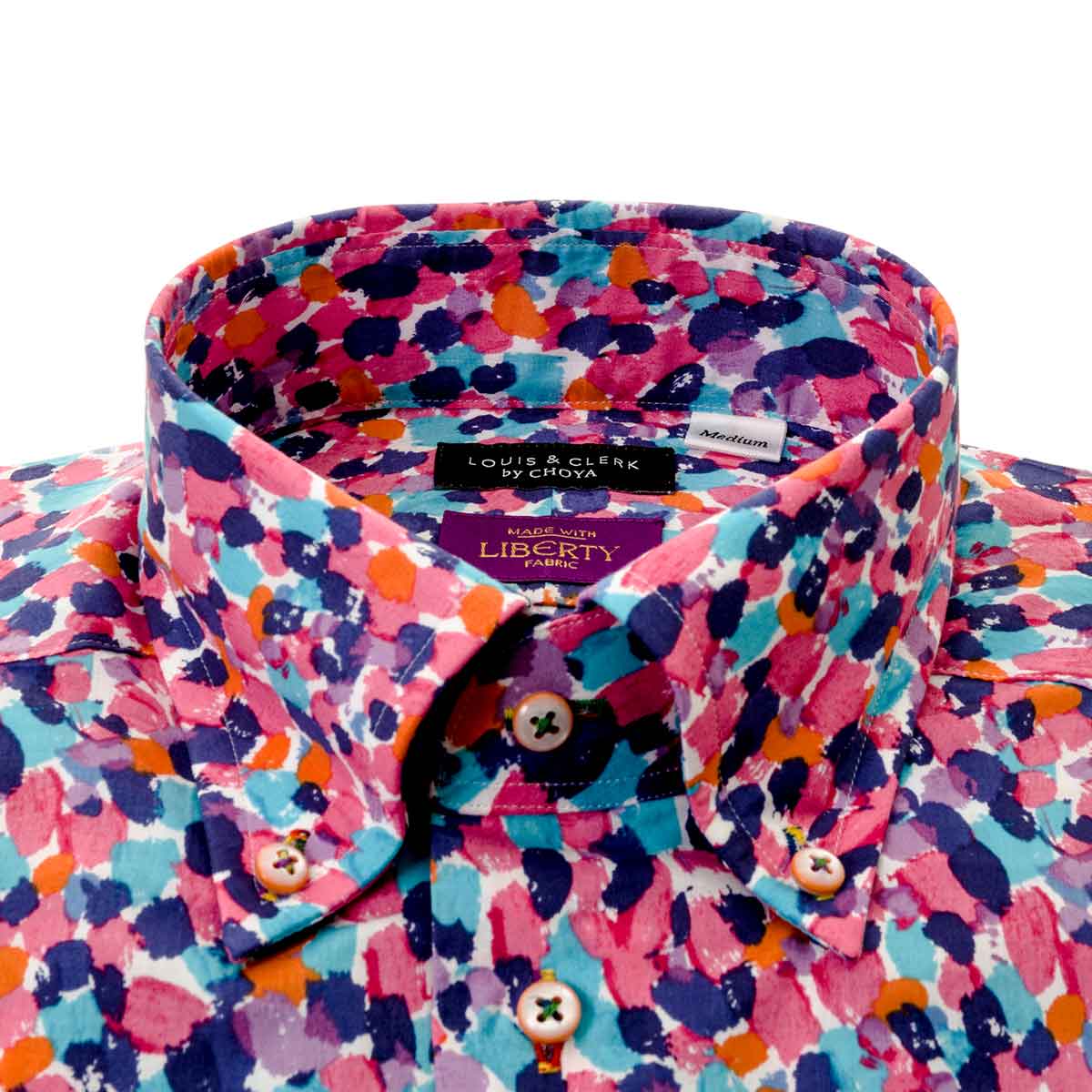 ヨウジヤマモト 80's 一輪花柄 総柄ボタンダウンシャツ ヨウジヤマモト 80's 一輪花柄 総柄ボタンダウンシャツ 【公式通販】