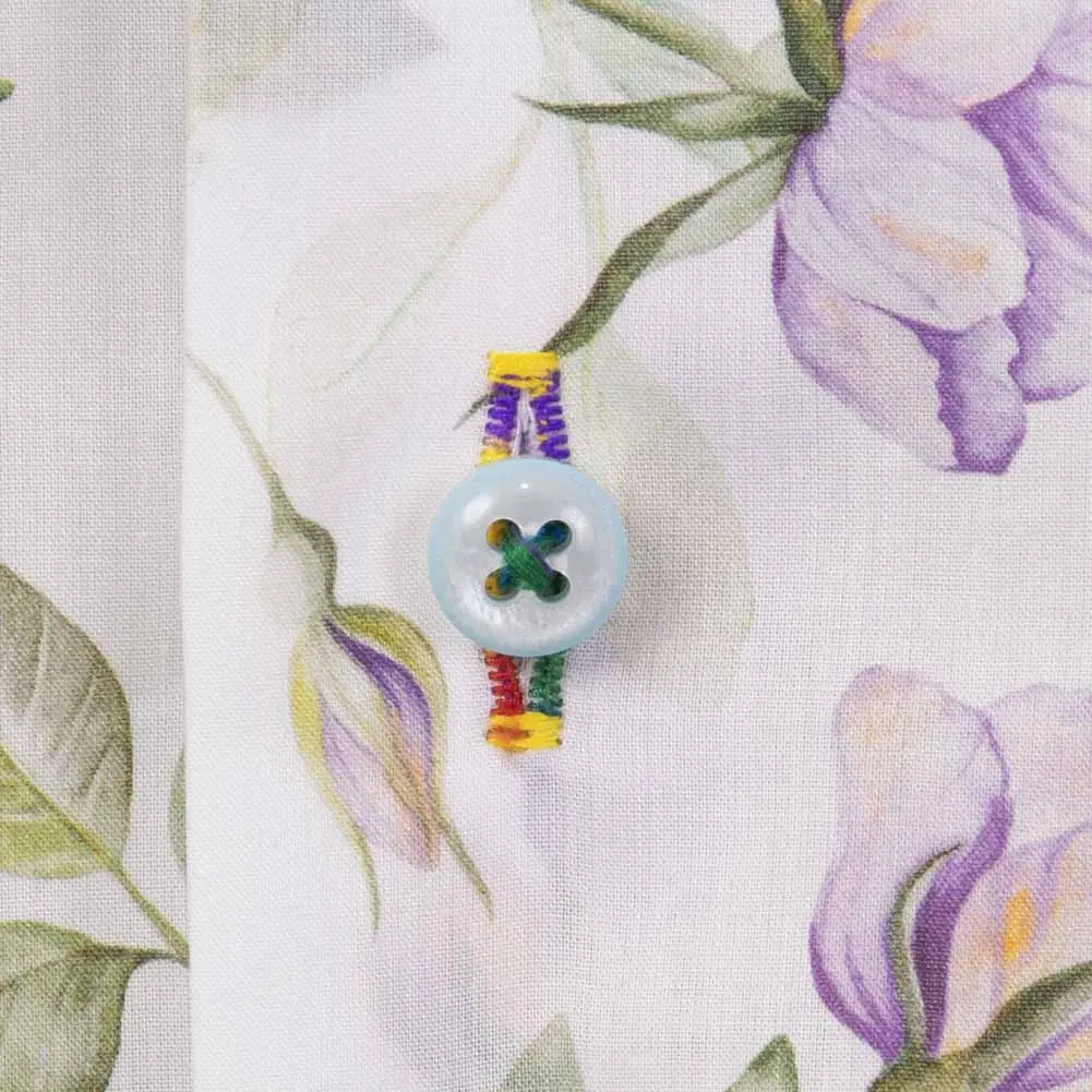 ワイシャツ 花柄 リバティプリント グリーナウェイズ・ローズ タナローン ＜Greenaway's Rose＞ 草木、ボタニカル グリーン   LOUIS & CLERK