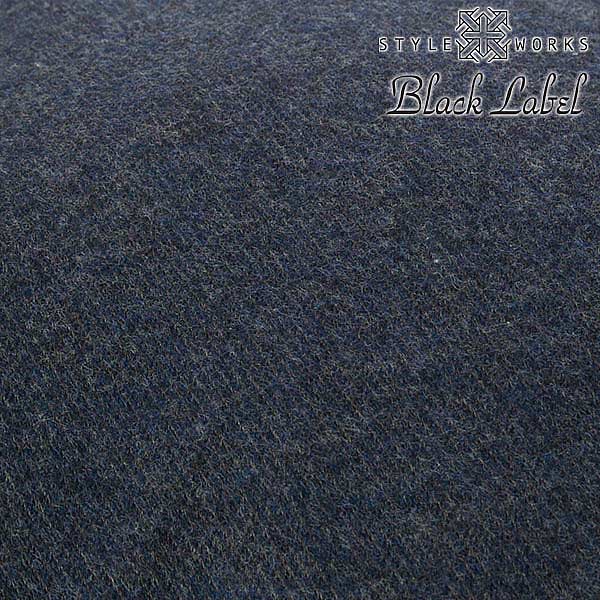 STYLE WORKS(スタイルワークス) 長袖カッタウェイ ネイビー ワイシャツ【OUTLETS】