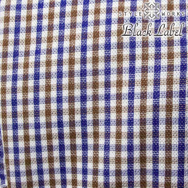 STYLE WORKS(スタイルワークス) 長袖ボタンダウン マルチカラー ワイシャツ【OUTLETS】