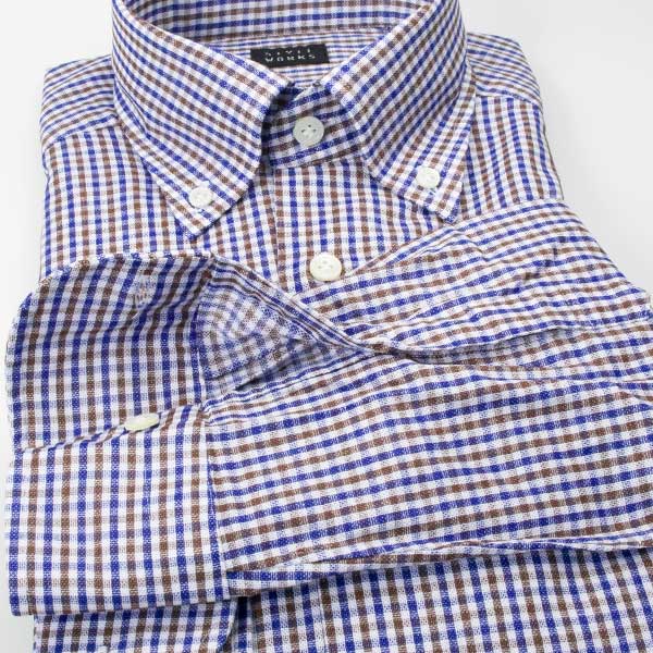 STYLE WORKS(スタイルワークス) 長袖ボタンダウン マルチカラー ワイシャツ【OUTLETS】
