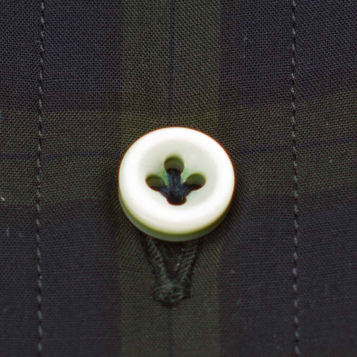 長袖カッタウェイ グリーン ワイシャツ スリムフィット STYLE WORKS【OUTLETS】