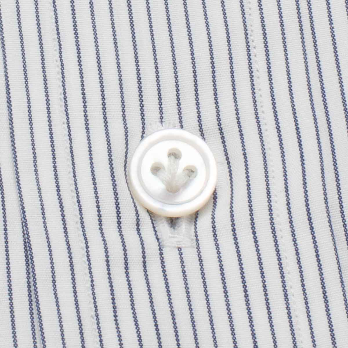 長袖レギュラーカラー ネイビー ワイシャツ スリムフィット STYLE WORKS【OUTLETS】