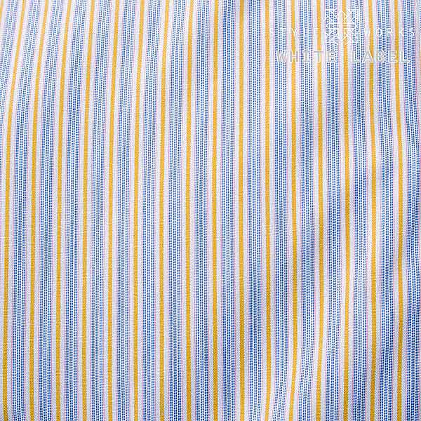 長袖ワイドカラー オレンジ ワイシャツ スリムフィット STYLE WORKS【OUTLETS】