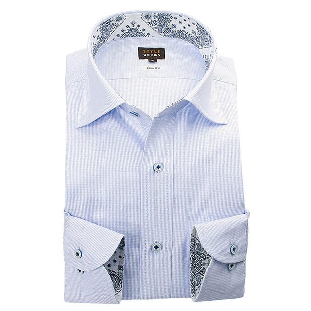 ワイシャツ ブルー オックスフォード | STYLE WORKS（スタイルワークス