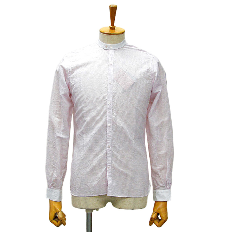 長袖 ホワイト カジュアルシャツ スリムフィット STYLE WORKS【OUTLETS】