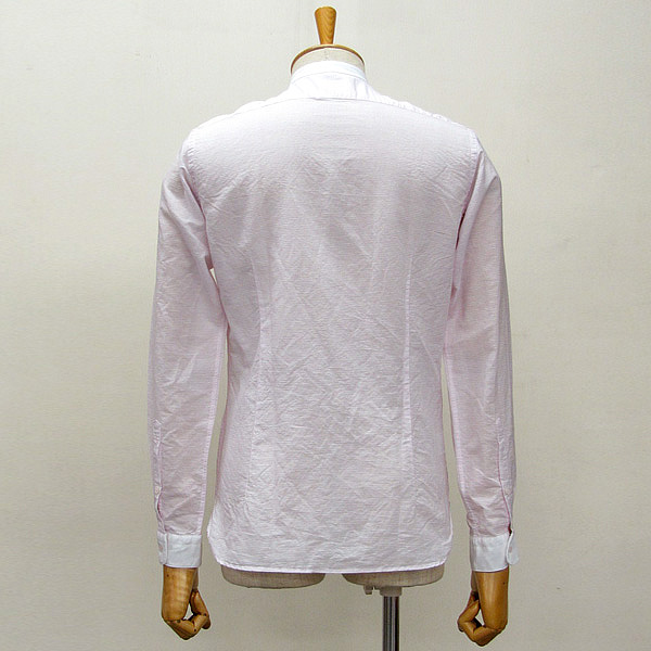 長袖 ホワイト カジュアルシャツ スリムフィット STYLE WORKS【OUTLETS】