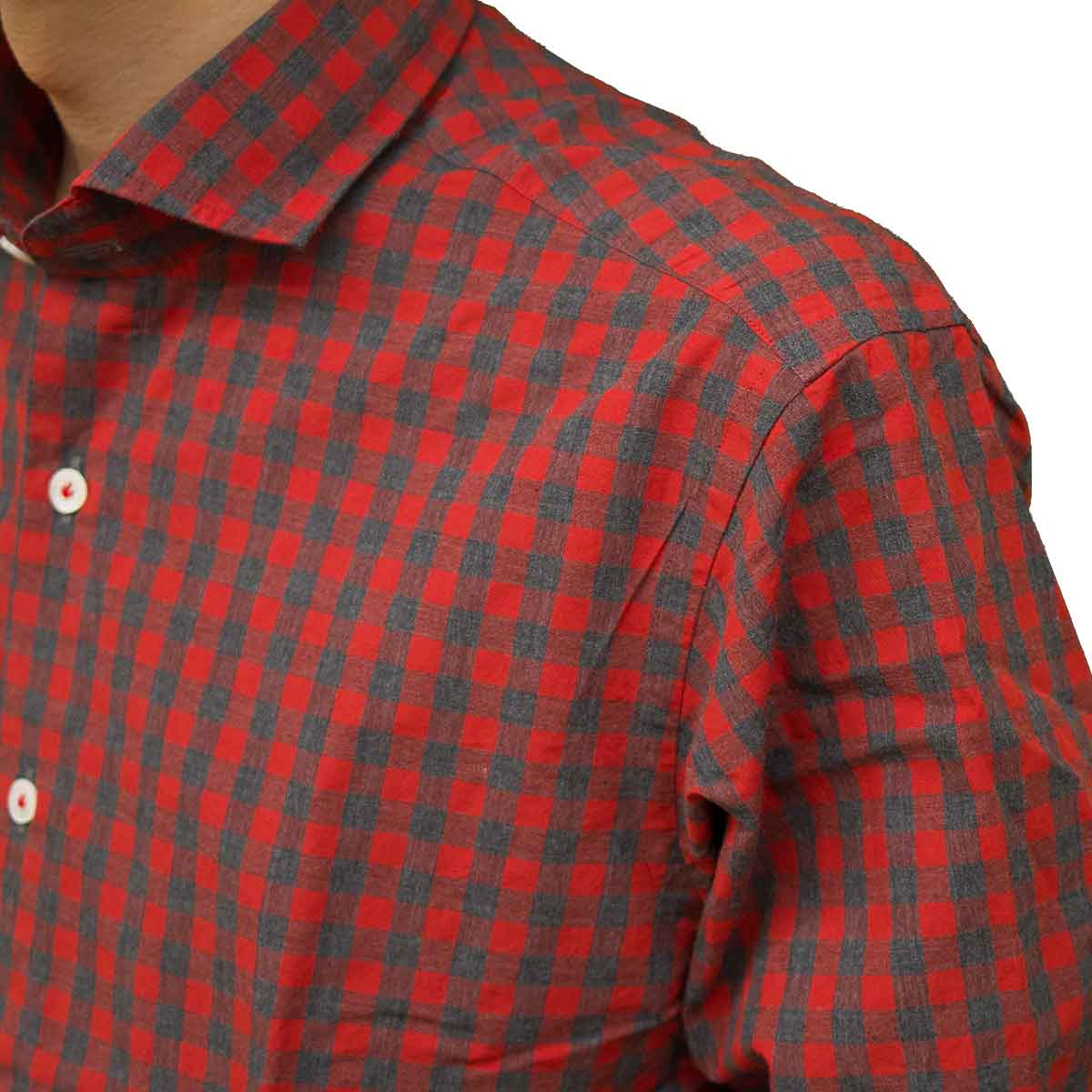 STYLE WORKS(スタイルワークス) 長袖ワイドカラー カジュアルシャツ【OUTLETS】