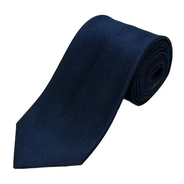 ネクタイ メンズ CHOYA 日本製 シルク100% ネイビー 紺 ツイル [ゆう