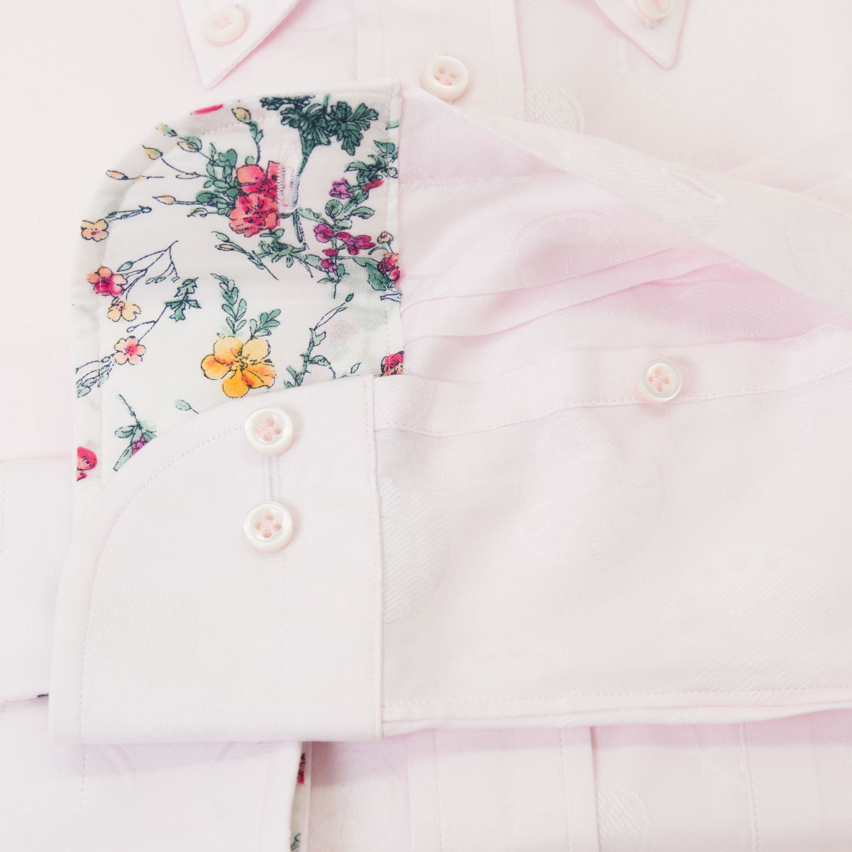 長袖ボタンダウン ホワイト ワイシャツ スリムフィット STYLE WORKS【OUTLETS】