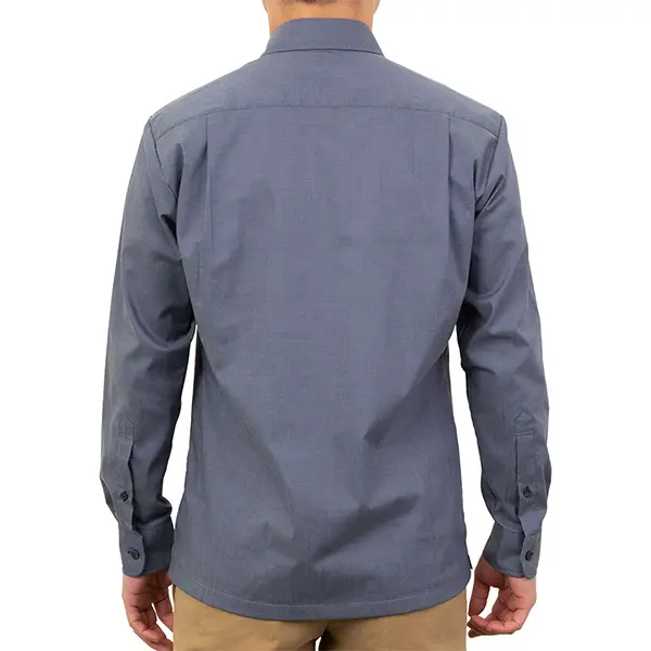 ワイシャツ 無地 ネイビー SWAN・ブラウンレーベル｜SHIRT HOUSE