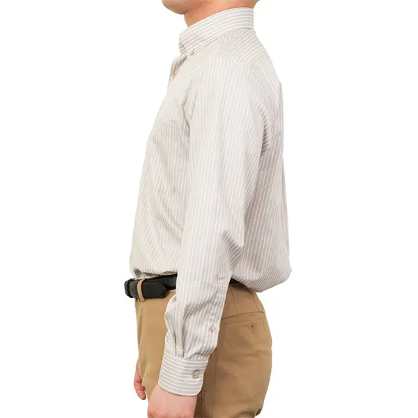 ワイシャツ ストライプ ブラウン SWAN・ブラウンレーベル｜SHIRT HOUSE