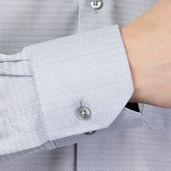 ワイシャツ 総柄 グレー ドビー SWAN・ブラックレーベル｜SHIRT HOUSE