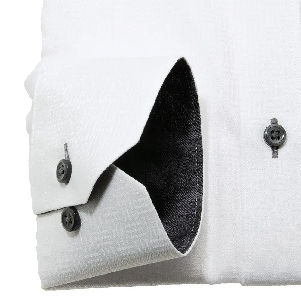 ワイシャツ ホワイト ドビー SWAN・ブラックレーベル｜SHIRT HOUSE