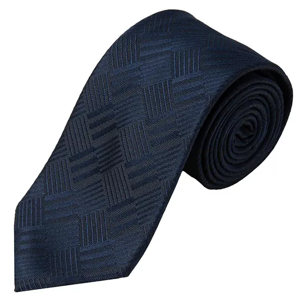 【新品未使用】BLACK LABEL 紺色 チェック柄 ネクタイ 新品未使用】BLACK LABEL 紺色 チェック柄 ネクタイ ブラック