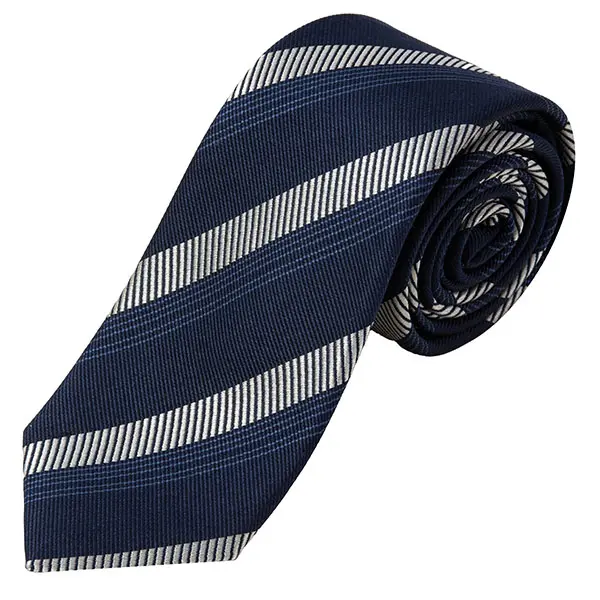 ネクタイ シルク100％ 7センチ ネイビー 紺 プレゼント 就活 成人式