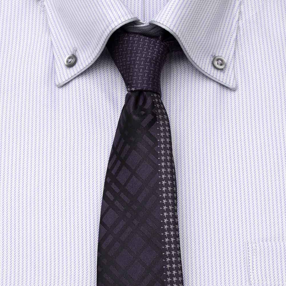 ネクタイ シルク100％ 7センチ レジメンタル エンジ 赤 プレゼント